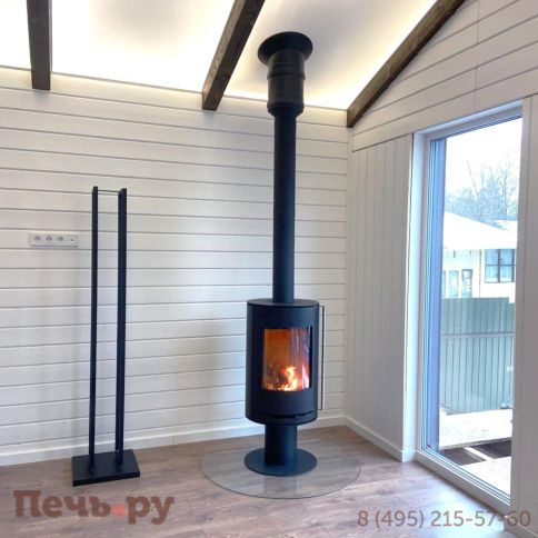 Печь-камин Астов R1 N сталь фото 12