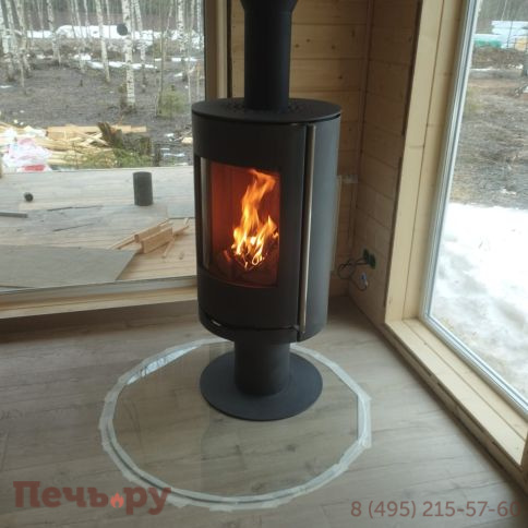 Печь-камин Астов R1 N сталь фото 9