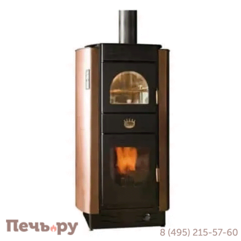 Печь-камин Clementi Elite idro con forno 20 kw фото