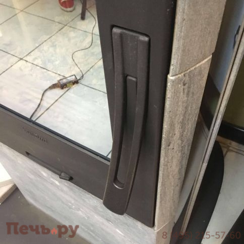 Печь камин Contura 35T:2 чугунная дверца, верхняя панель из талькомагнезита фото 6