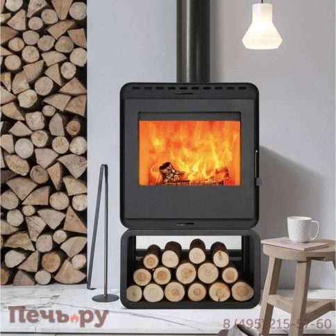 Печь камин Denner Fire Lumen с дровником фото