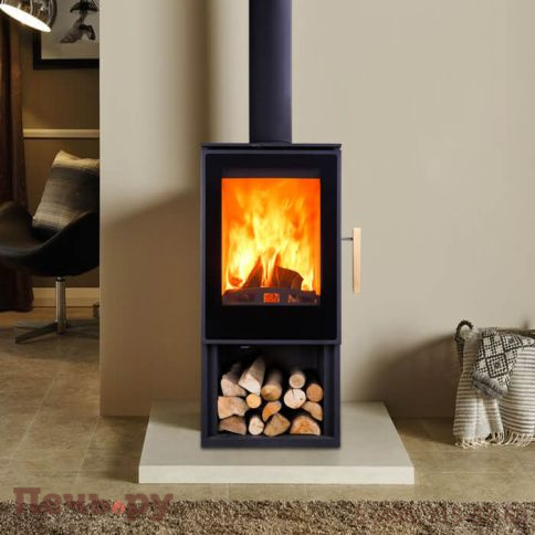 Печь камин Denner Fire Vitra с дровником фото 2