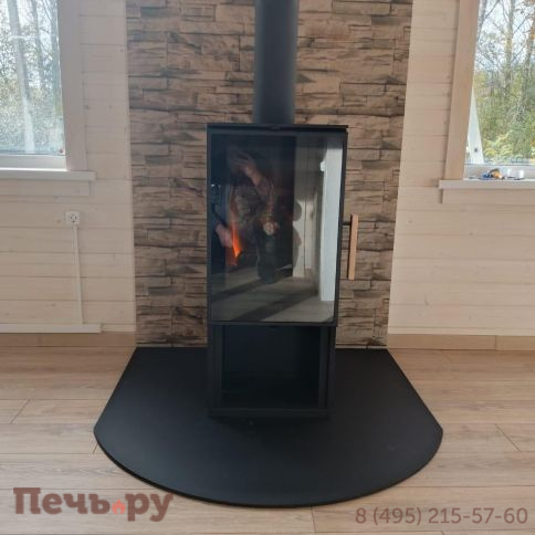 Печь камин Denner Fire Vitra с дровником фото 5