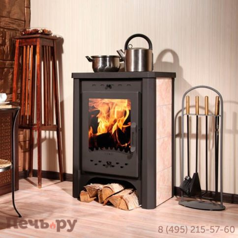 Печь-камин ЭкоКамин Бавария с плитой (РК 007) фото 2