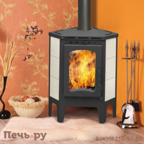 Печь-камин ЭкоКамин Бавария угловая (РК 145) без плиты фото 2