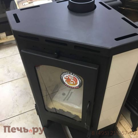 Печь-камин ЭкоКамин Бавария угловая (РК 145) без плиты фото 3