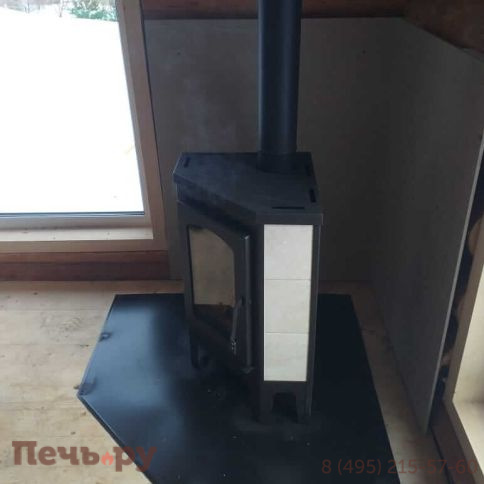 Печь-камин ЭкоКамин Бавария угловая (РК 145) без плиты фото 5