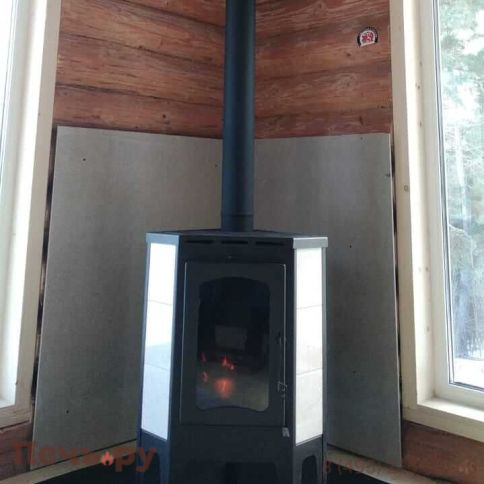 Печь-камин ЭкоКамин Бавария угловая (РК 145) без плиты фото 9