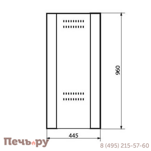 Печь камин Ferguss FG 17 фото 3