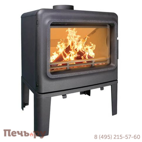Печь камин FireBird Leopard, 9 кВт, на ножках фото