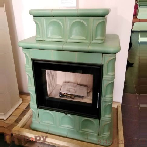 Печь-камин Hein Baracca 3 керамика (с надстройкой) фото 2