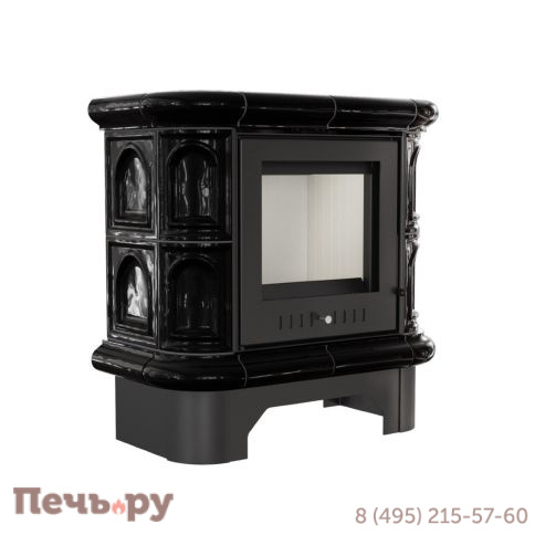 Печь камин кафельная Kratki  WK440 черный фото