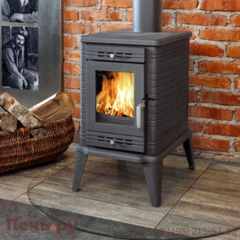 Печь камин Kratki Koza K10 турбина фото 2