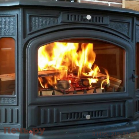 Печь камин Kratki Koza K9 (декор дверцы) фото 5