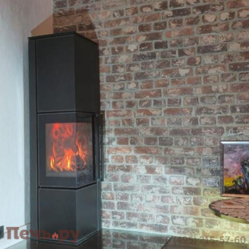 Печь камин Kratki Pro TORA/L черный фото 5