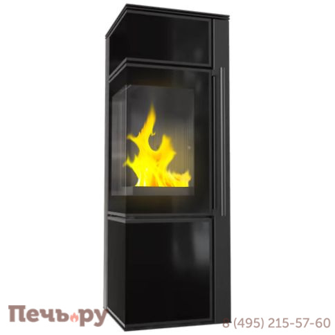 Печь камин Kratki Pro TORA/S Nero Assoluto, с доводчиком фото 2