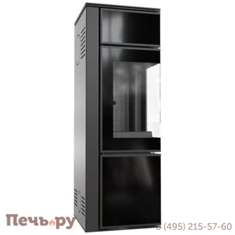 Печь камин Kratki Pro TORA/S Nero Assoluto, с доводчиком фото 6