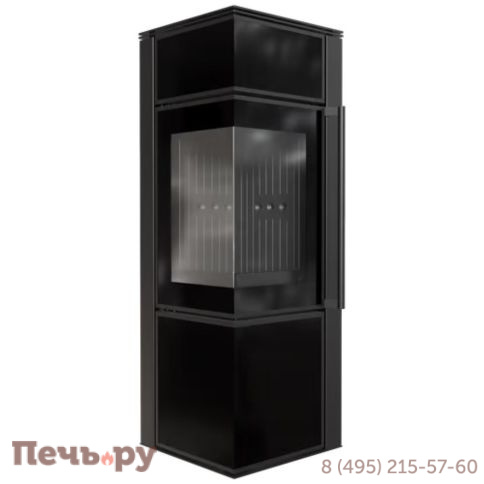 Печь камин Kratki Pro TORA/S Nero Assoluto, с доводчиком фото 7