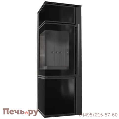 Печь камин Kratki Pro TORA/S Nero Assoluto, с доводчиком фото 8
