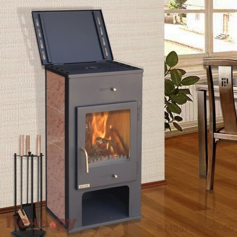 Печь-камин Мета Нарва с плитой фото 5