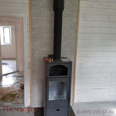 Печь камин Plamen Laguna, красная фото 4