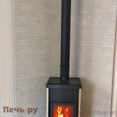 Печь камин Plamen Maestral N бежевая фото 5