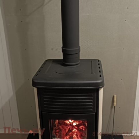 Печь камин Plamen Maestral N бежевая фото 6