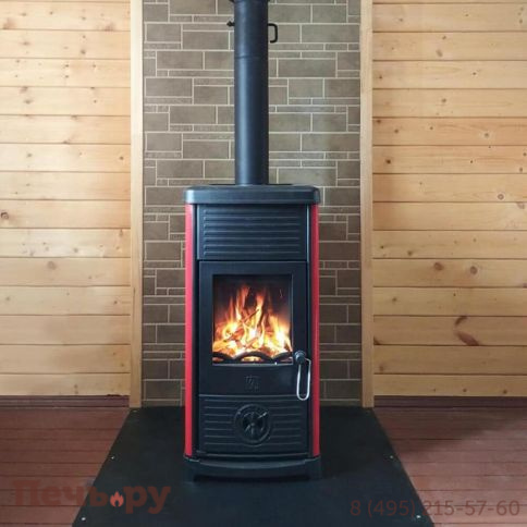 Печь камин Plamen Maestral N красная фото 2