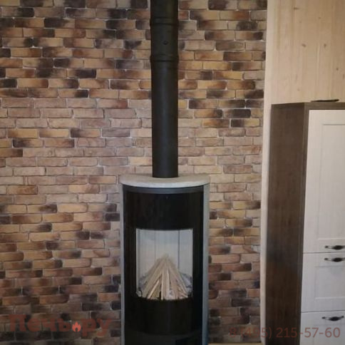 Печь камин Romotop Belorado камень фото 5