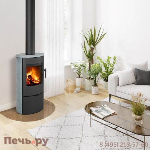 Печь камин Romotop Evora 02 камень фото 3