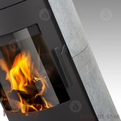 Печь камин Romotop Evora Akum 02 камень фото 3