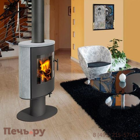 Печь камин Romotop Evora T 02 камень фото 2