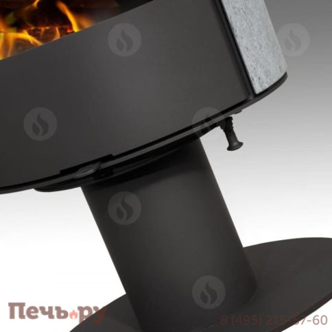 Печь камин Romotop Evora T 02 камень фото 4