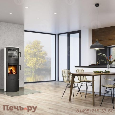 Печь камин Romotop Lugo 01 с духовкой, керамика фото 2