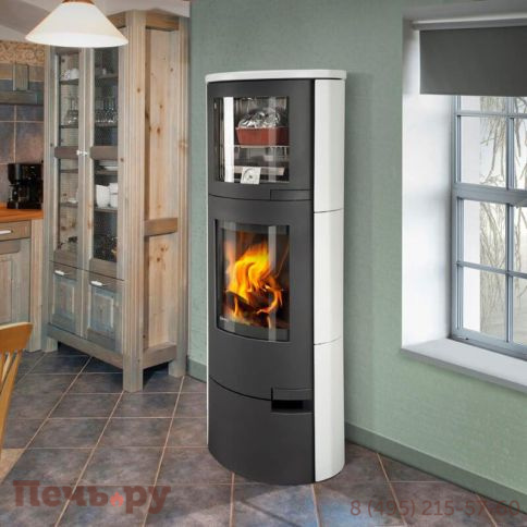 Печь камин Romotop Lugo 01 с духовкой, керамика фото 3