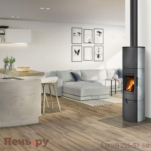 Печь камин Romotop Lugo 02 Akum камень фото 2