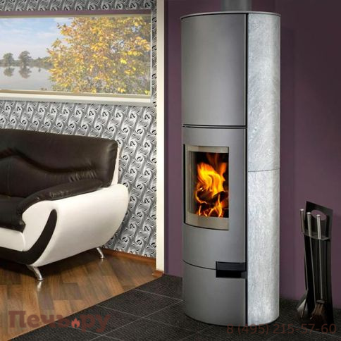 Печь камин Romotop Lugo 02 Akum камень фото