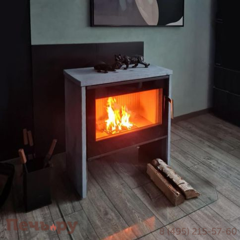 Печь камин Romotop Riano N 03 камень фото 5