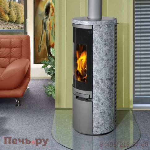 Печь-камин Storch Vulcano керамика фото