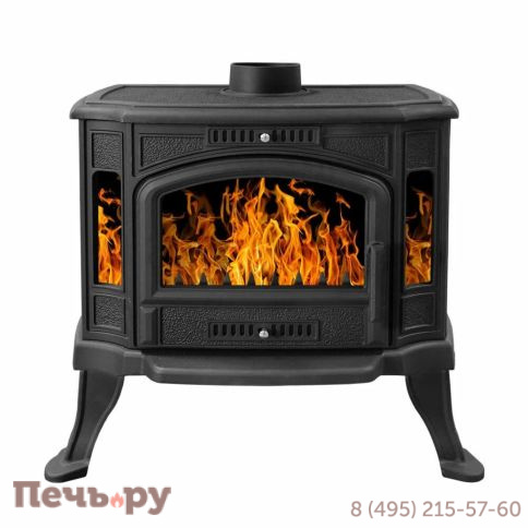 Печь-камин Везувий KZ-14 Антрацит фото