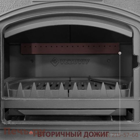 Печь камин Везувий KZ-14РS Антрацит фото 5