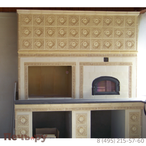 Печь кирпичная с керамикой, арт. 246509 фото 3