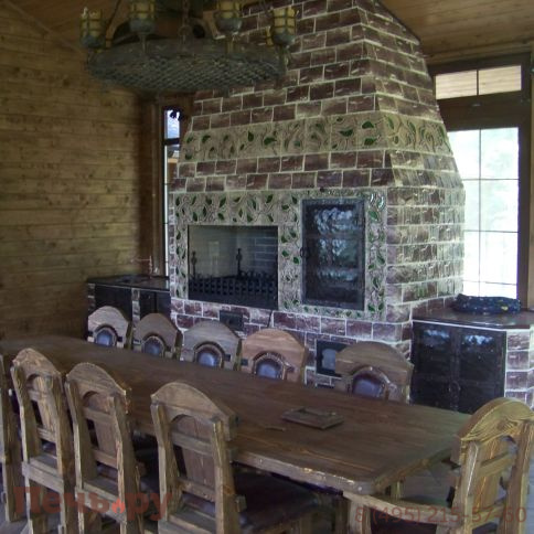 Печь кирпичная с керамикой, арт. 246513 фото 2