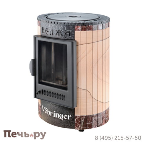 Печь отопительно-варочная Ферингер Нелжа в Ламелях фото 12