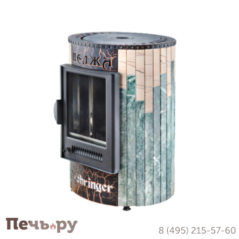 Печь отопительно-варочная Ферингер Нелжа в Ламелях фото 5