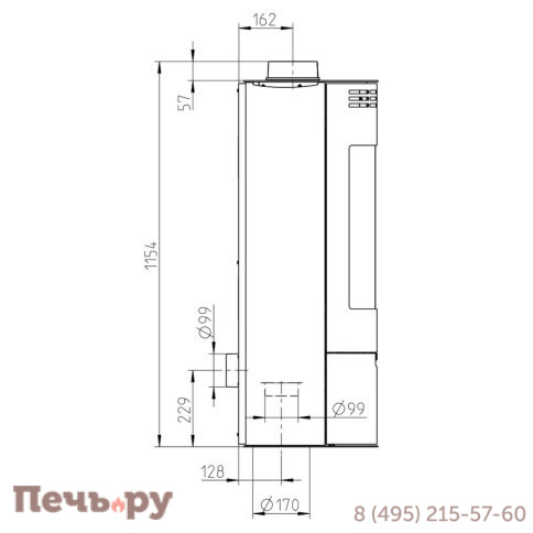 Печь Thorma Andorra II фото 7
