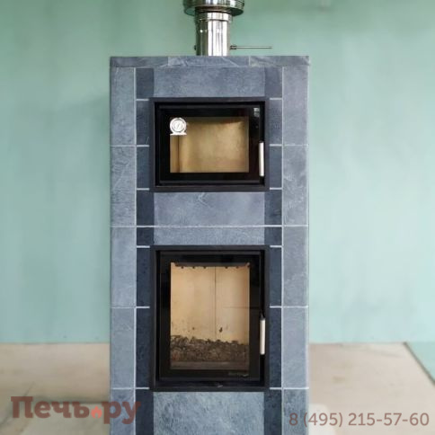 Печной камин Теплый камень  с духовкой и топкой Heritage III фото 5