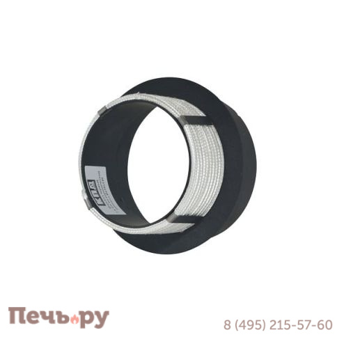 Переход КПД черный на керамический дымоход 200\200 фото 3