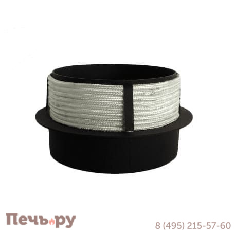 Переход КПД черный на керамический дымоход 200\200 фото