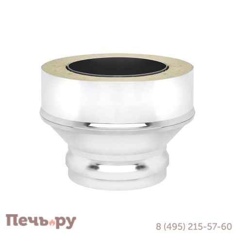 Переход на сэндвич Везувий (AISI 430/0.8мм) ММ изол.40 фото